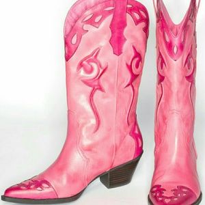 I'm looking for Reba Krisdine Pink Boots size 10